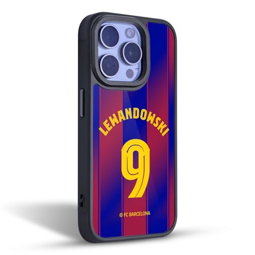 Coque FC Barcelona Lewandowski iPhone 16 Pro Max Head Case - 2