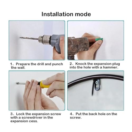 Artesanías de hierro en un elegante perchero de pared blanco 7