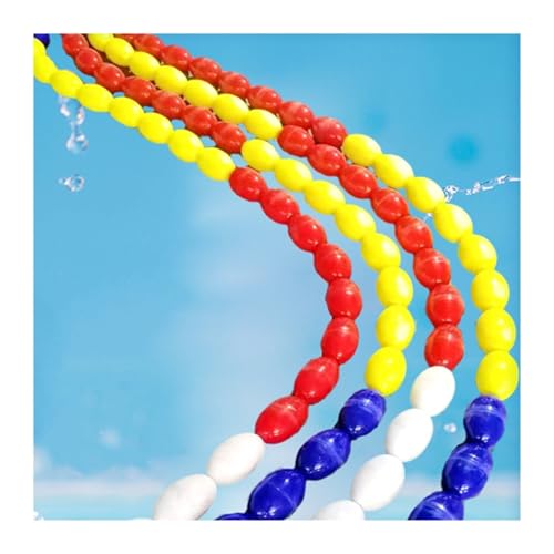 Flotteur pour piscine et séparation de voie de natation avec corde de sécurité extérieure