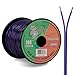 100ft 20 Gauge Speaker Wire - Copper Cable in Spool for Connecting Audio Stereo to Amplifier, Surround Sound System, TV Home Theater and Car Stereo - Pyramid RSW20100