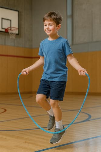 Foto von Seilspringen - Springseil 3 Meter - schönes Muster - grün