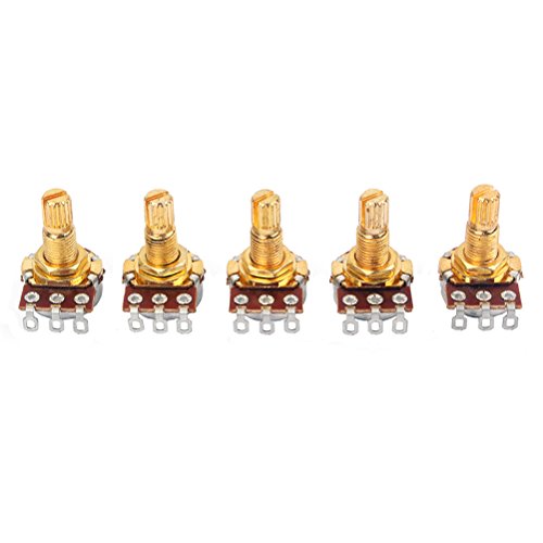ULTNICE B500K Potentiomètre Volume Guitare Accessoires pour Guitare Électrique 5 Pièces - Les Beatles, Paul McCartney, John Lennon, RIngo Starr, George Harrison ULTNICE B500K Potentiomètre Volume Guitare Accessoires pour Guitare Électrique 5 Pièces
