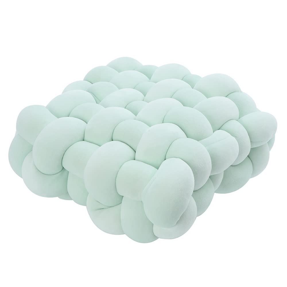 Oreiller ergonomique haut de gamme et grand coussin de canapé tressé doux