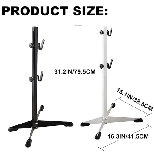 Support de vélo vertical réglable ENGWE au sol pour garage et VTT - 6