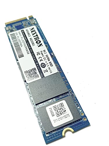 Image of Nextron M22561 256GB Internal SSD for Laptop, Desktop | 5 Years Warranty | SSD NVMe M.2