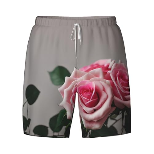 Short de bain respirant homme rose contre la chaleur