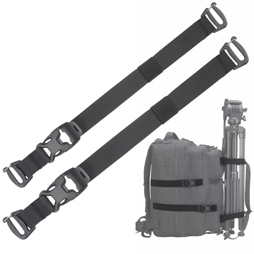 ECOSHIRE 2 Pcs Tactical Molle System Backpack Straps - Adjustable 20.8