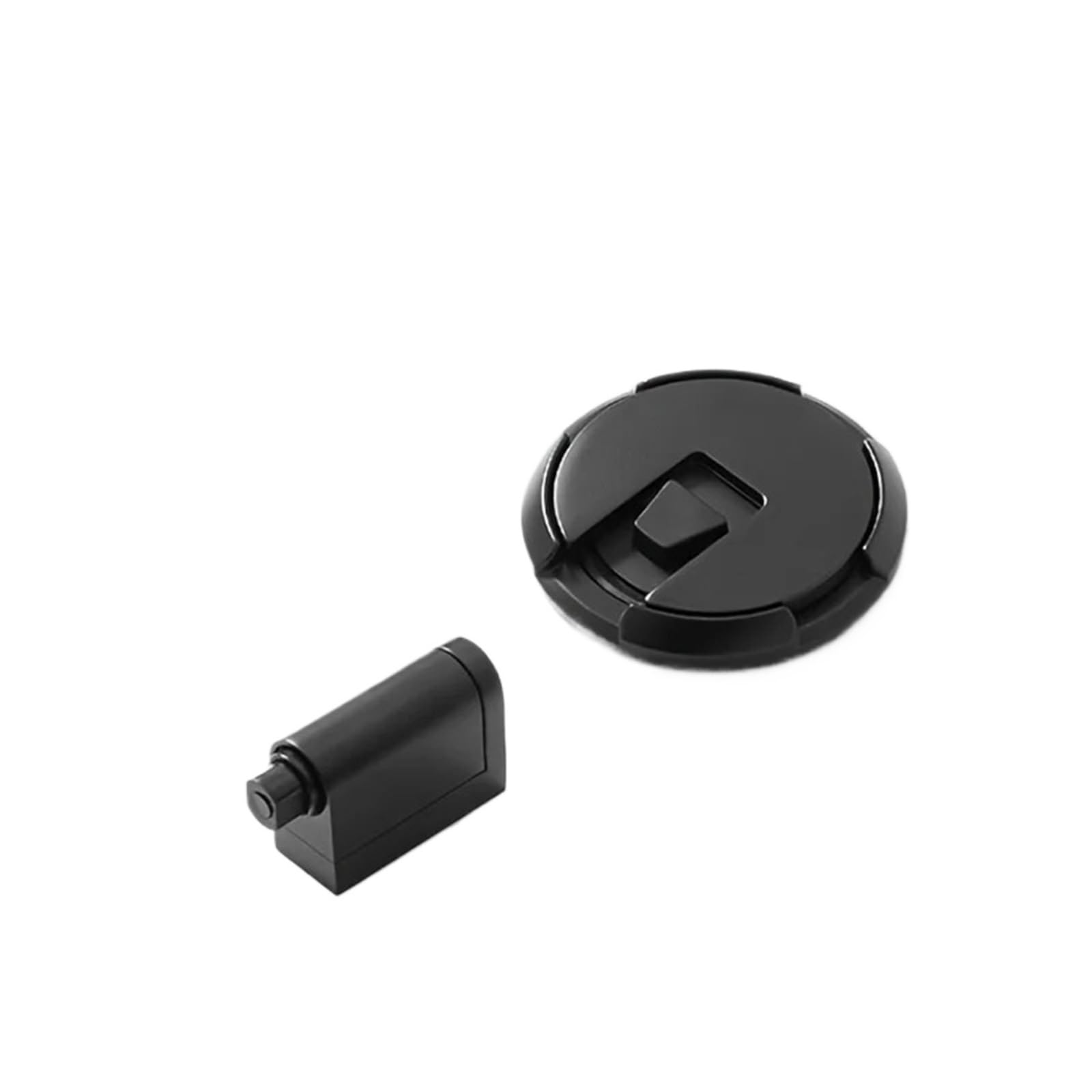 Iopklytf Black Door Stopper Invisible Door Stop Suction Cup Base