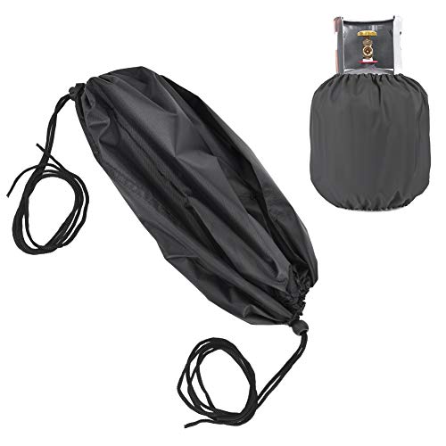 Capa de tanque de 20 lb com revestimento impermeável, capa de tanque de propano de tecido anti-UV an