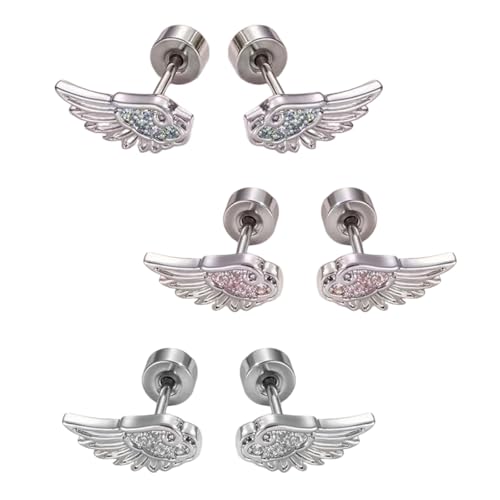 Wing Cartilage Earrings Symbolizing Dream Safe Alloy Materials Comfortable Fit Any Event Versatile Ear Pieces