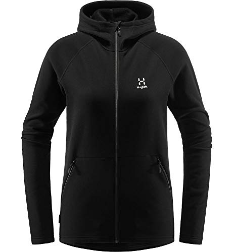Haglöfs Bungy Forros Polares, Mujer, True Black, XS