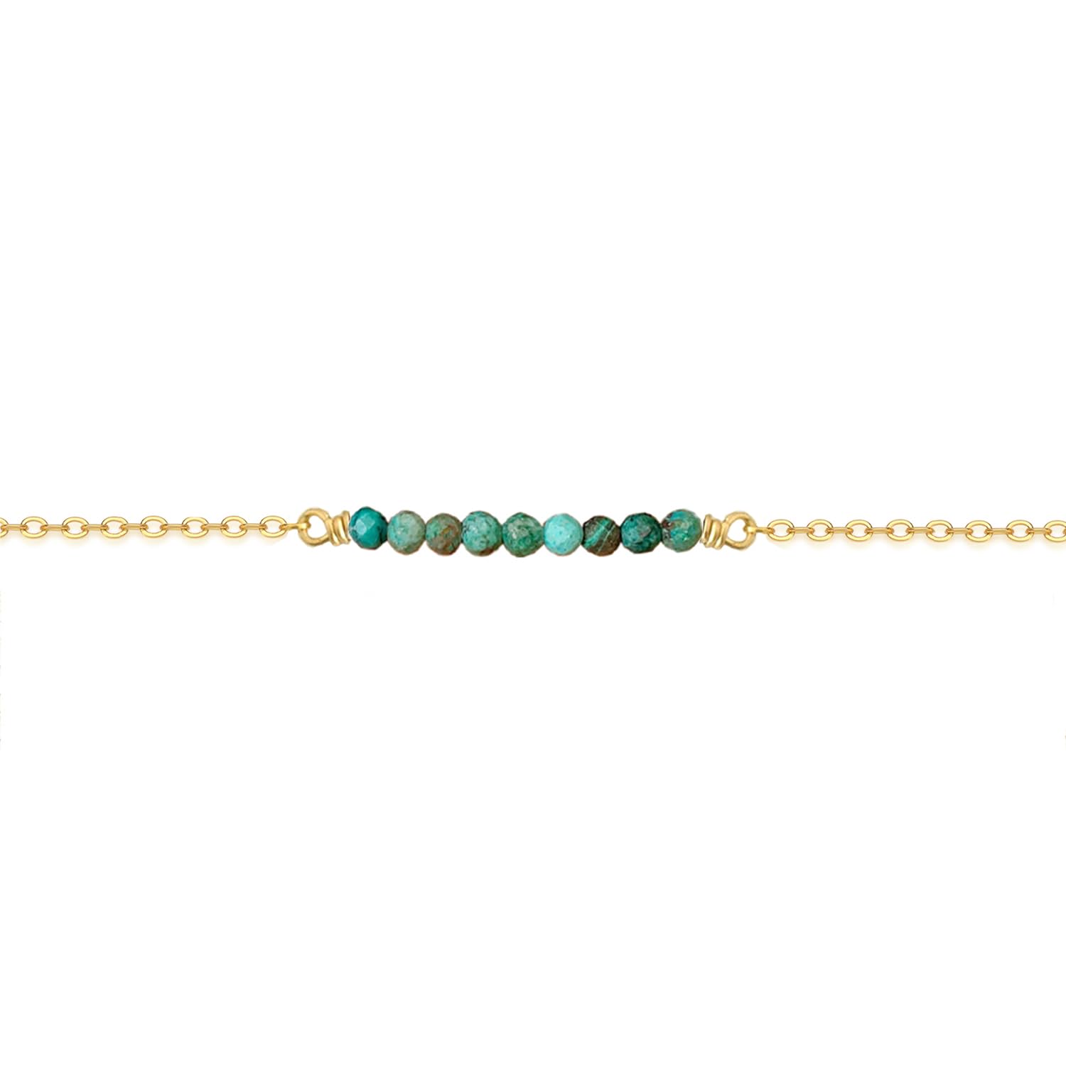 Womens Dainty Gold Chain Bracelet,Simple Layered Chain Bracelets,Beaded Turquoise Bracelet,Charm Crystal Bar,Heart,Karma,Triangle,Pearl Bracelets for Women