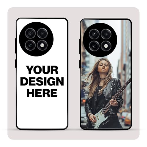 Image of Personalized Back Cover for OnePlus 12 | Custom Case with Name, Photo or Logo | PrintShield Hybrid with Soft TPU Grip & Scratch Protection