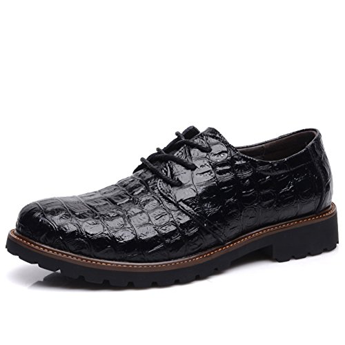 Chaussures homme mariage affaires cuir motif crocodile automne hiver