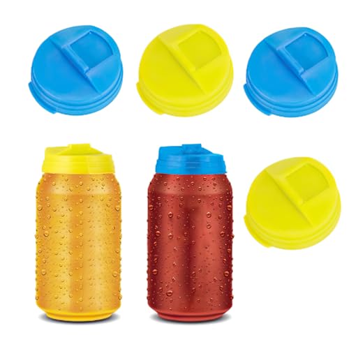 4 pack Can Cover - Leakproof Cap Press Type Splash