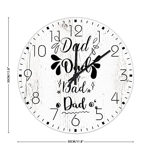 Horloge minimaliste sans tic-tac pour stopper les bruits de nuit