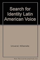 Search for Identity Latin American Voice 0874116406 Book Cover