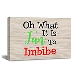 Photo Gallery luijorgy stampa artistica da parete su tela con scritta "oh what fun it is to imbibe", decorazione per soggiorno, camera da letto, ufficio, caffetteria, casa, regali di natale, 61 x 40,6 cm Photo Gallery luijorgy stampa artistica da parete su tela con scritta "oh what fun it is to imbibe", decorazione per soggiorno, camera da letto, ufficio, caffetteria, casa, regali di natale, 61 x 40,6 cm