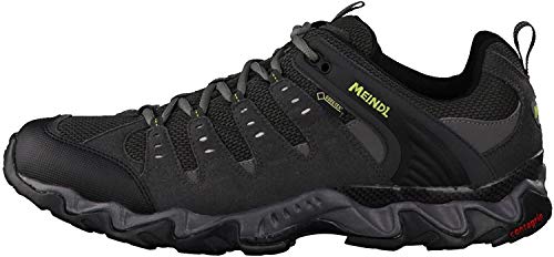 Meindl Respond GTX Herren Wanderschuhe, anthrazit/lemon, 43 EU