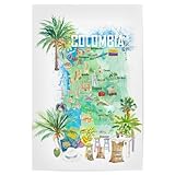 artboxONE Poster 60x40 cm Reise Colombia Map - Bild 