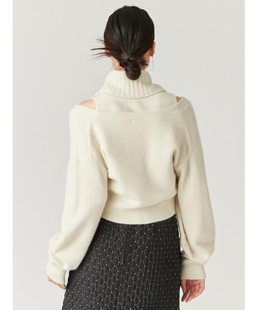 FRAY I.D snidel タートルカーデアンサンブルニット Amazon | [フレイ アイディー] タートルカーデアンサンブル