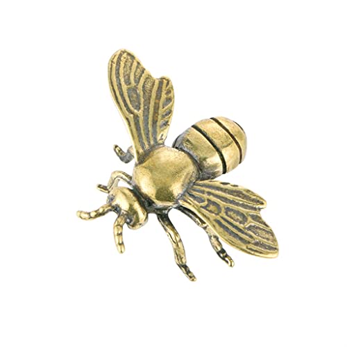 Figuritas de latón de abeja OwKay para revitalizar la decoración de plantas 2