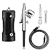 Produktbild GANZTON Airbrush Kompressor Set USB Airbrushpistole Luftkompressor Kit Tragbare Spritzpistole mit Aufladbarer Kompressor für Modellbau,Make-up,Tattoo,Kuchen,Nailart und Handwerk(EINWEGPACKUNG)