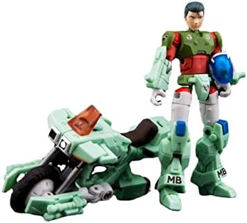 ZIOIZFU Acid Rain 1/28 2.5" B2FIVE Robotech VR-052F Battler Cyclone Scott Bernard Action Figure