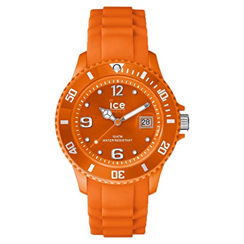 Ice-Watch - Ice Forever Orange - Montre Orange pour Homme avec Bracelet en Silicone - 000138 (Medium)