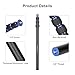 Koolehaoda Camera Monopod 40inch Tripod Extension Rod, Aluminium Center Column Gimbal Extension Pole Telescopic Stick Rod for Tripod/DSLR Camera, LR-224