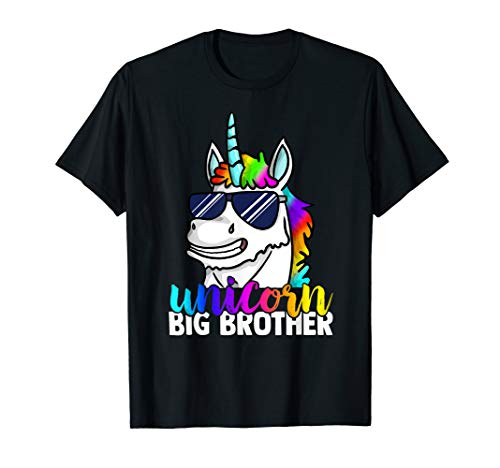 Unicorn Big Brother Brothercorn Bro of Sister Christmas Gift T-Shirt