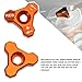 PowerMotor Motorcycle CNC 48mm Front Shock Absorber Fork Knob Adjuster Bolt For EXC SX SXF XCW XCF EXCF EXCR 125 150 250 300 350 400 450 500 525 Orange