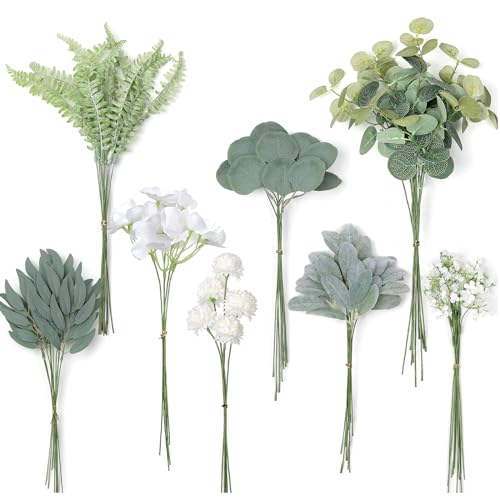 Yxzzwl 110-PJ-A Artificial Greenery Stems Box Set,65 Pcs cover