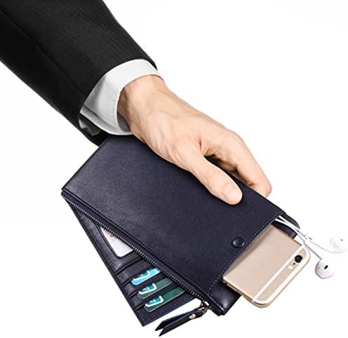 JackRuler Men's Wallets Card Holder Purse (As Shown, One Size)