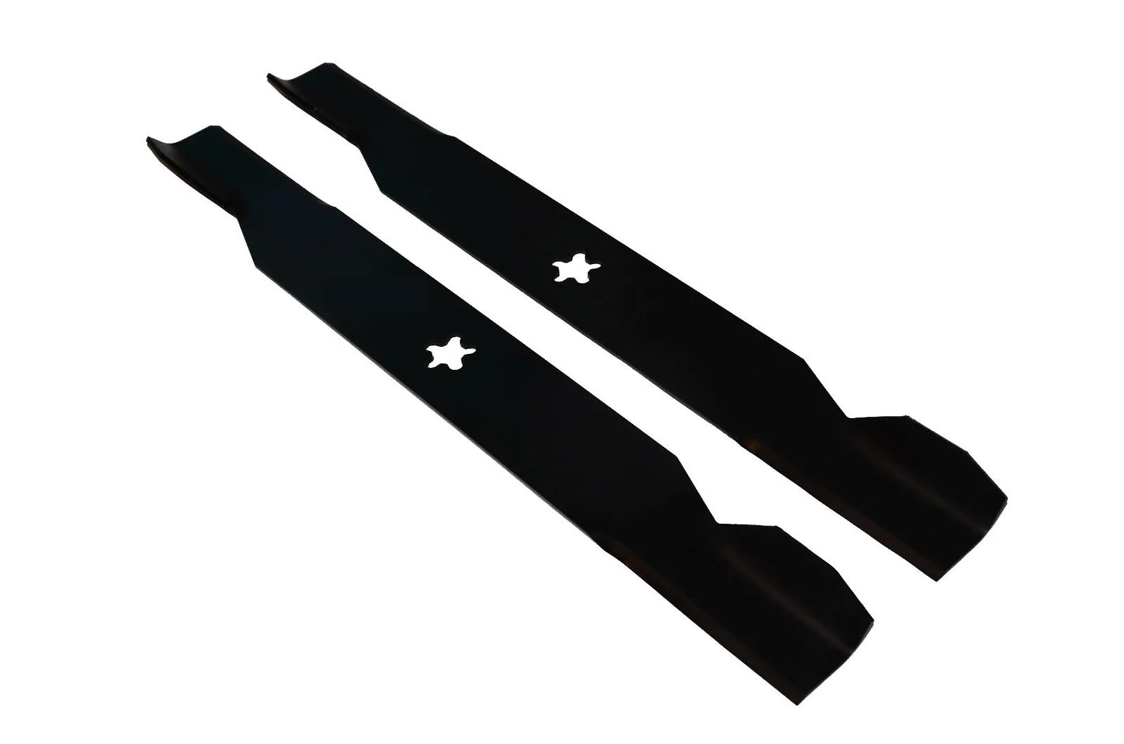 2 Cuchillas de 53,5 cm (42") para cortacésped Holzinger para Tractor HRT 18 Piezas de jardín