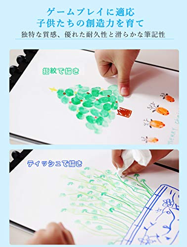 NOBES スケッチブック 図案シリーズ 繰り返し利用可能なお絵描きノート 【水でおとせるスマートノート】 専用のアプリ付き 保存可能 絵画ノート 落書きノート 電子ノート 文房具 A4 画用紙 キッズ向け