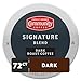 Community Coffee Signature Blend 72 Count Coffee Pods, Dark Roast, Compatible with Keurig 2.0 K-Cup Brewers, 12 Count (Pack of 6)