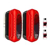 2Pcs Automotive Oil Film Cleaning Brush 2.0 with Refill, Universal Car Glass Oil Film Cleaner, New Glasses Coating for Windshield, Glass Cleaning Board Improves Clarity and Visibility