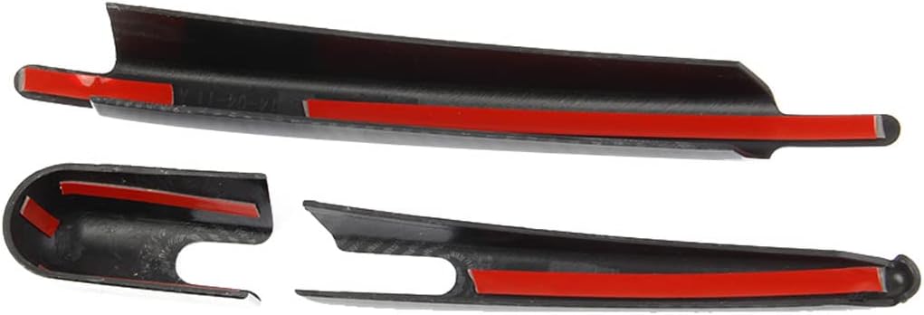Carbon Fiber Rear Windshield Wiper Cover Trims for Mitsubishi Outlander 2022-2026/Nissan Rogue 2021-2026