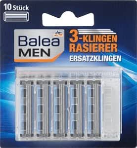 Balea MEN 3-Blade Razor Blades, Pack of 10 : Buy Online at Best Price ...