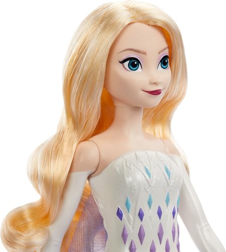Disney Frozen, Boneca Aventuras Elsa e Boneco Olaf, Mais 4 Acessórios, Para crianças a partir de 4 a