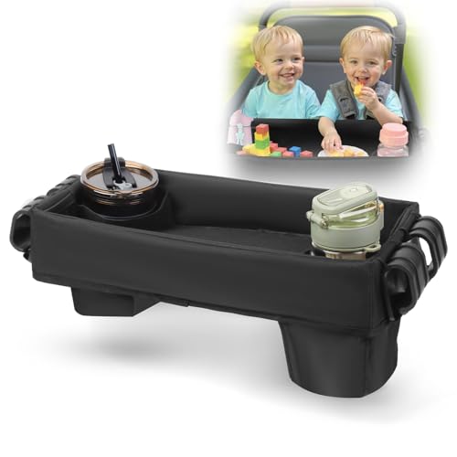 Stroller Snack Tray for Wonderfold Wagon W4 Series with anti-spill cup holders