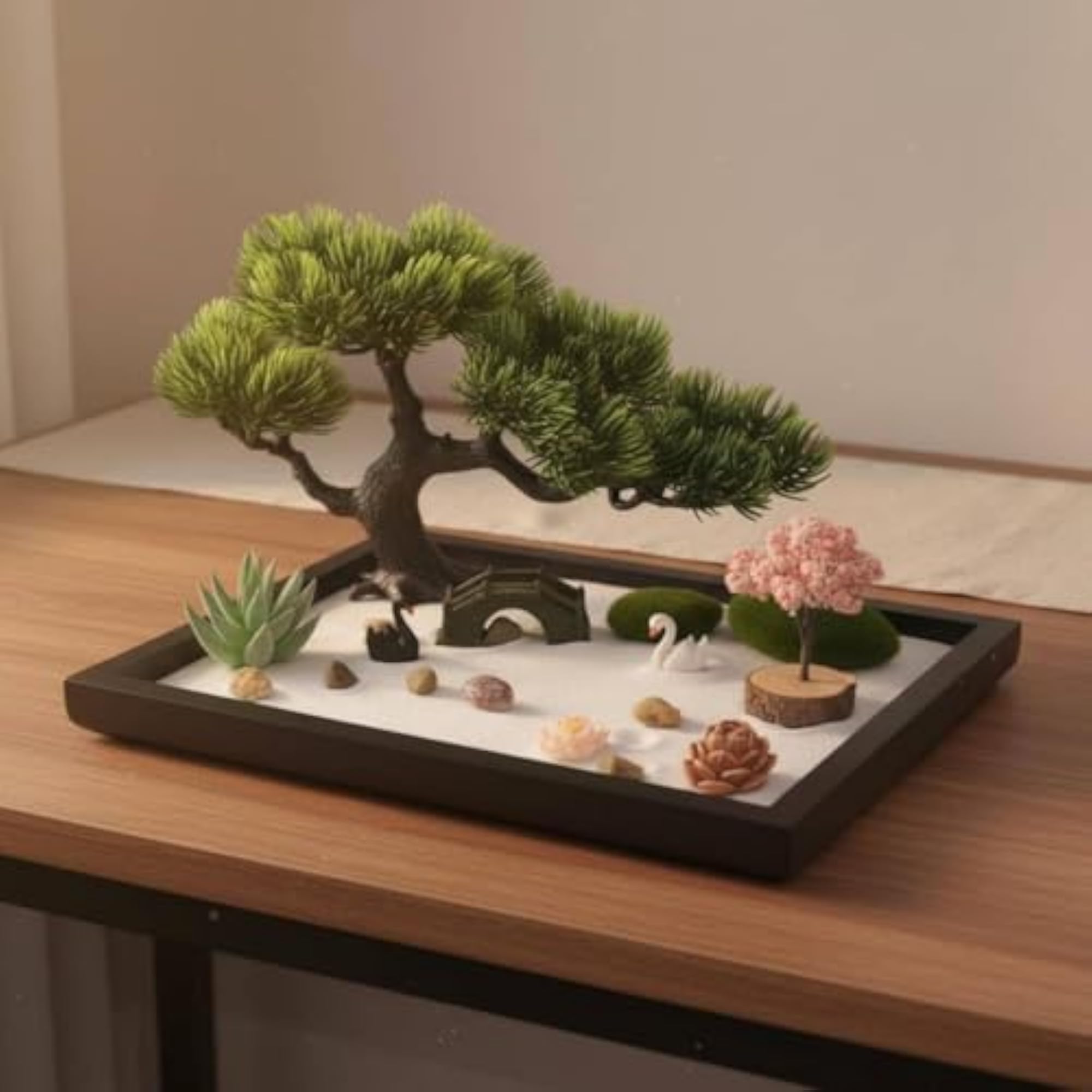 Meditation Miniature Landscape Model