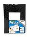 Tiger A5 flexicover 20 Pocket Display Book Presentation Folder - Black Flexible Cover