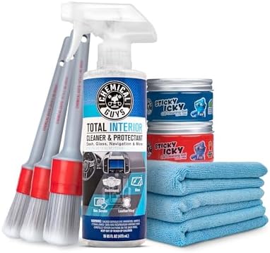 Chemical Guys Car Cleaning Kit Interior 8-Piece - Total Interior ...