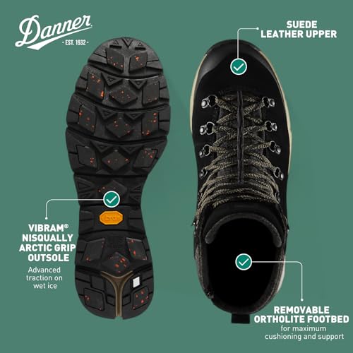 Danner Men's Arctic 600 Side-Zip 7'' 200G Waterproof Hiking Boot4