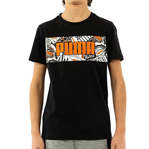Image of Puma Boy's' Graphic Print Regular Fit T-Shirt
