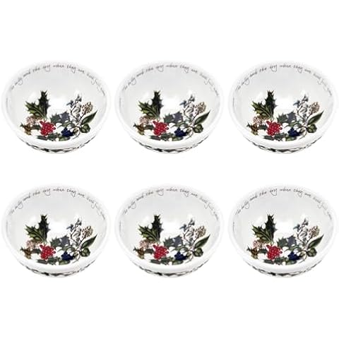 Portmeirion Holly & Ivy Ceramic Salad Set Cover