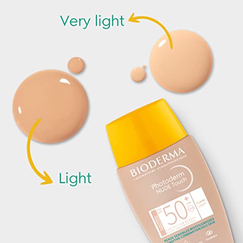 Photoderm Nude Touch Fps 50+ Muito Claro, Bioderma, Muito Claro, 40 Ml