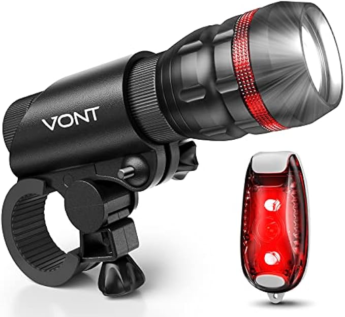 Vont Bike Lights, Bicycle Light Installs in Seconds Without Tools